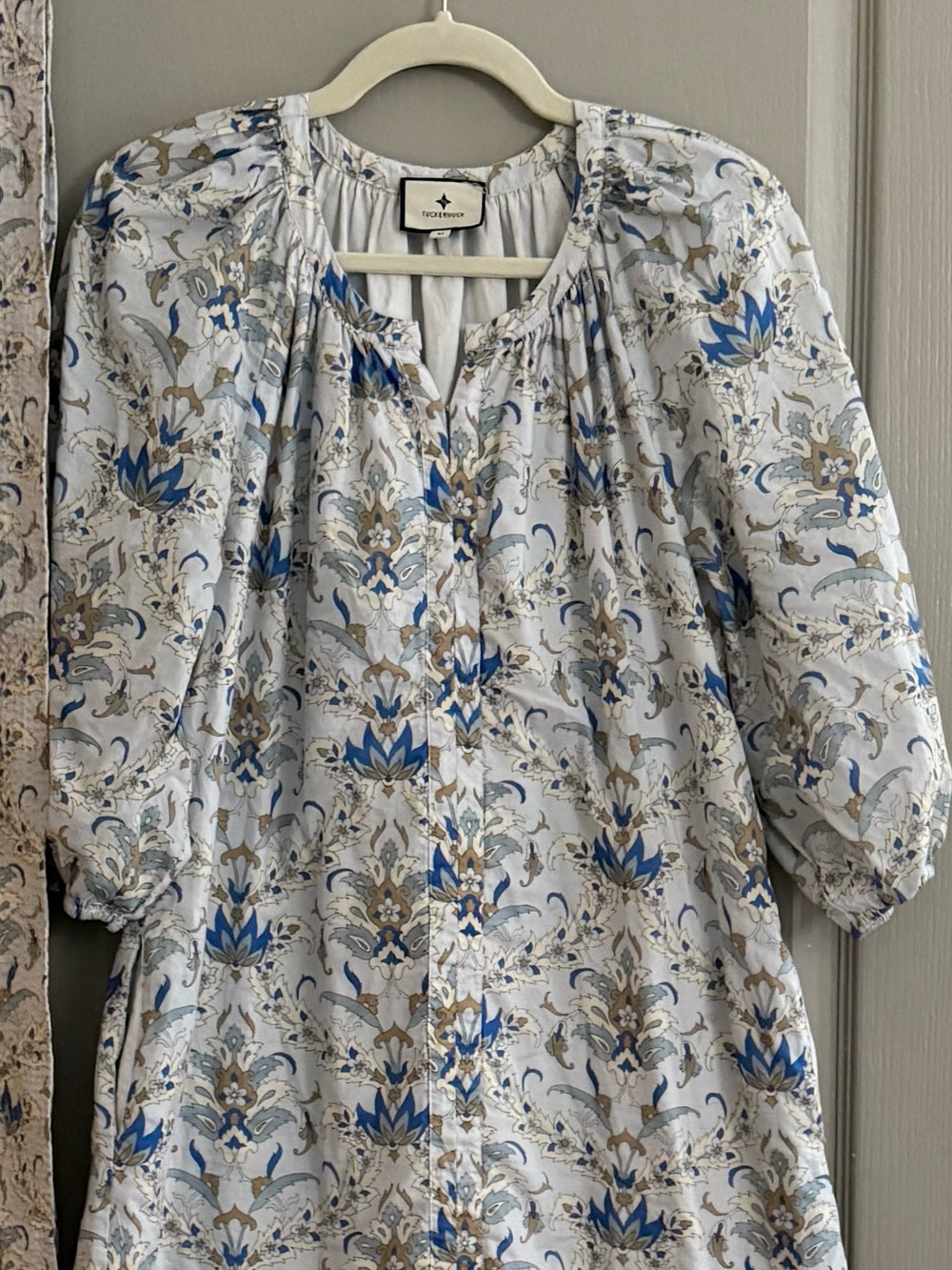 Tuckernuck Lyles dress - Florentine Arabesque Medium - Picture 5 of 13